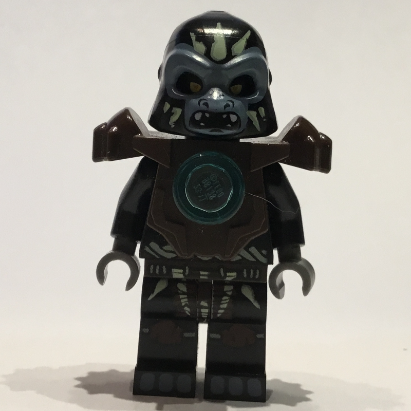 LEGO Gorzan with Dark Brown Shoulder Armor (fig-005644)