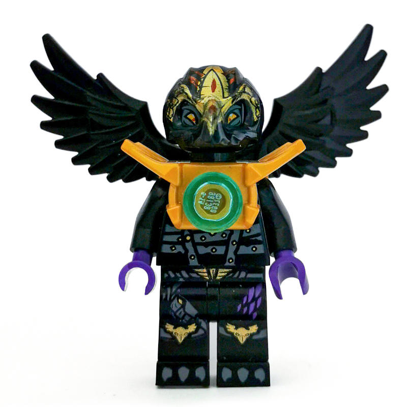 LEGO Rawzom with Pearl Gold Shoulder Armor (fig-005651)