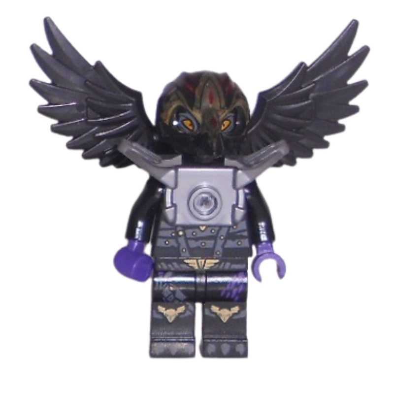 LEGO Rawzom with Flat Silver Shoulder Armor (fig-005656)