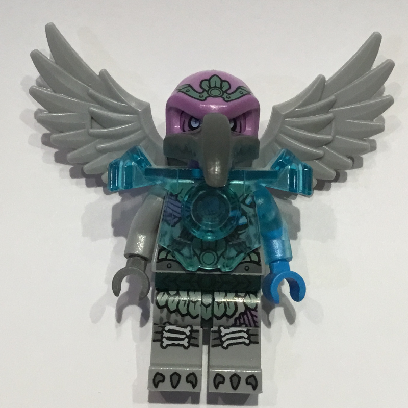 LEGO Vardy (with 12825 Tile with Clip) (fig-005676)