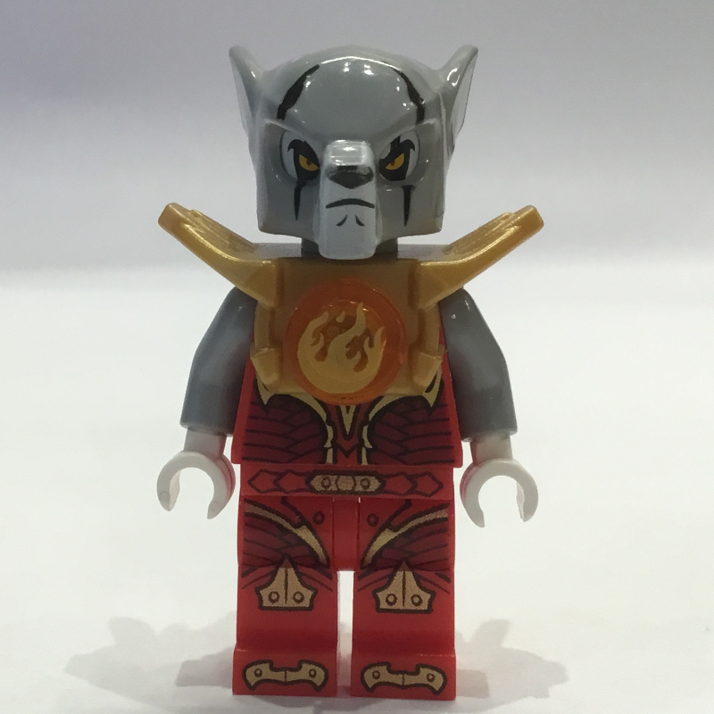 LEGO Worriz with Shoulder Armor with Fire Chi (fig-005681)