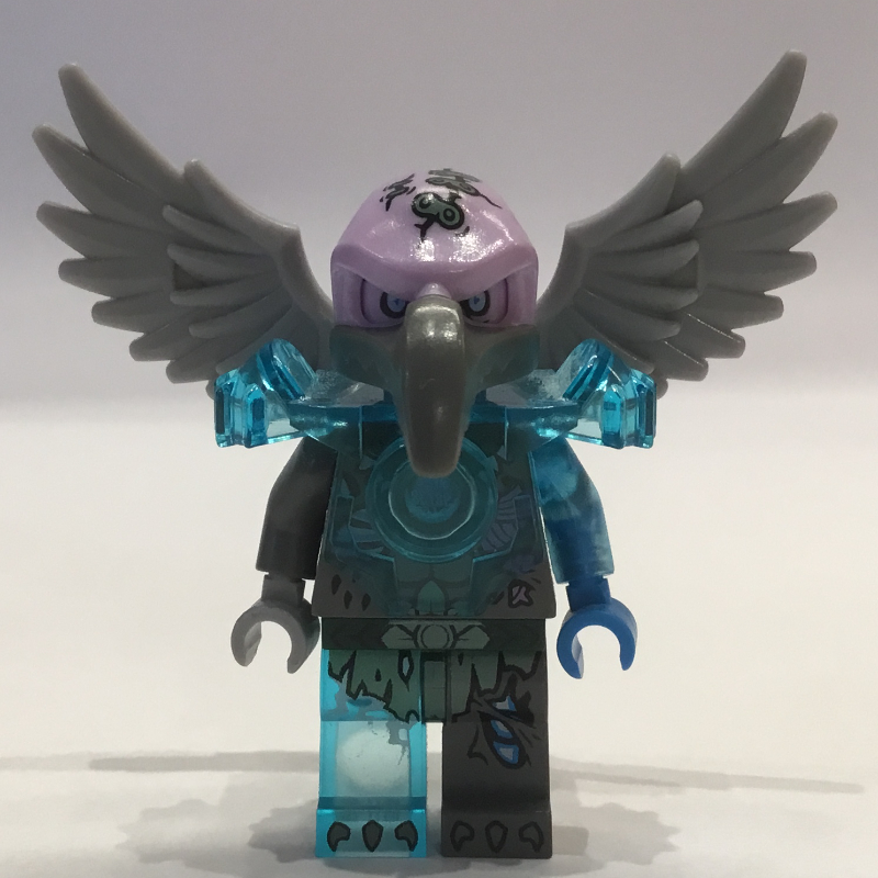 LEGO Vornon with Trans-Light Blue Large Shoulder Armor (fig-005692)
