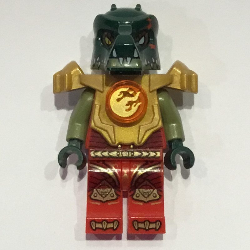 LEGO Cragger with Shoulder Armor and Fire Chi (fig-005693)