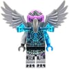 Vardy with Trans-Light Blue Shoulder Armor (with 15712 Tile with Clip)