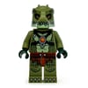 Crocodile Warrior with Yellowish Green Jaw