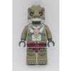 Crocodile Warrior with Tan Jaw