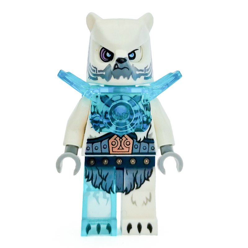 LEGO Iceklaw with Trans-Light Blue Shoulder Armor (fig-005745)