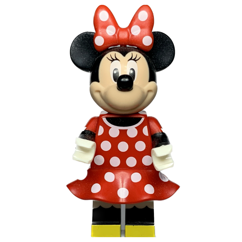 LEGO Minnie Mouse with Red with White Spots Dress and Bow (fig-005754)