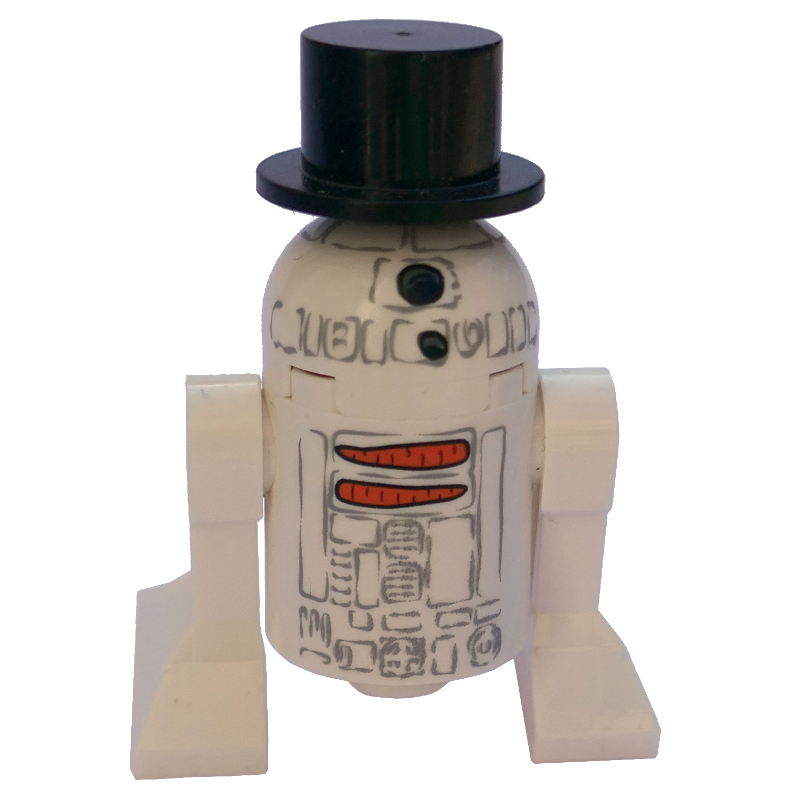 LEGO Astromech Droid, R2-D2, Snowman (fig-005758)
