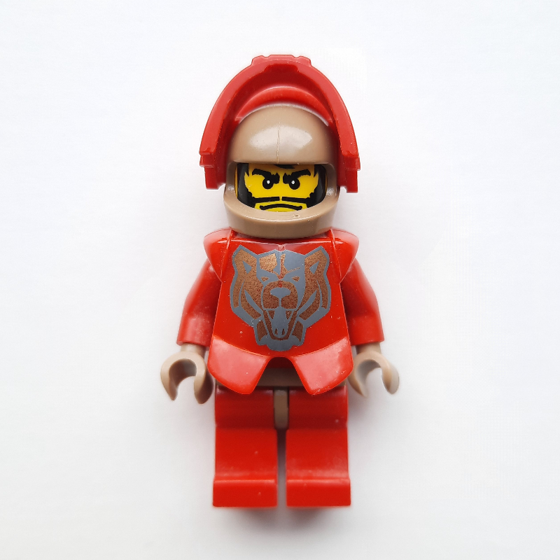 LEGO Santis with Gold Pattern Armor, and Dark Tan Hands and Helmet (fig-005778)
