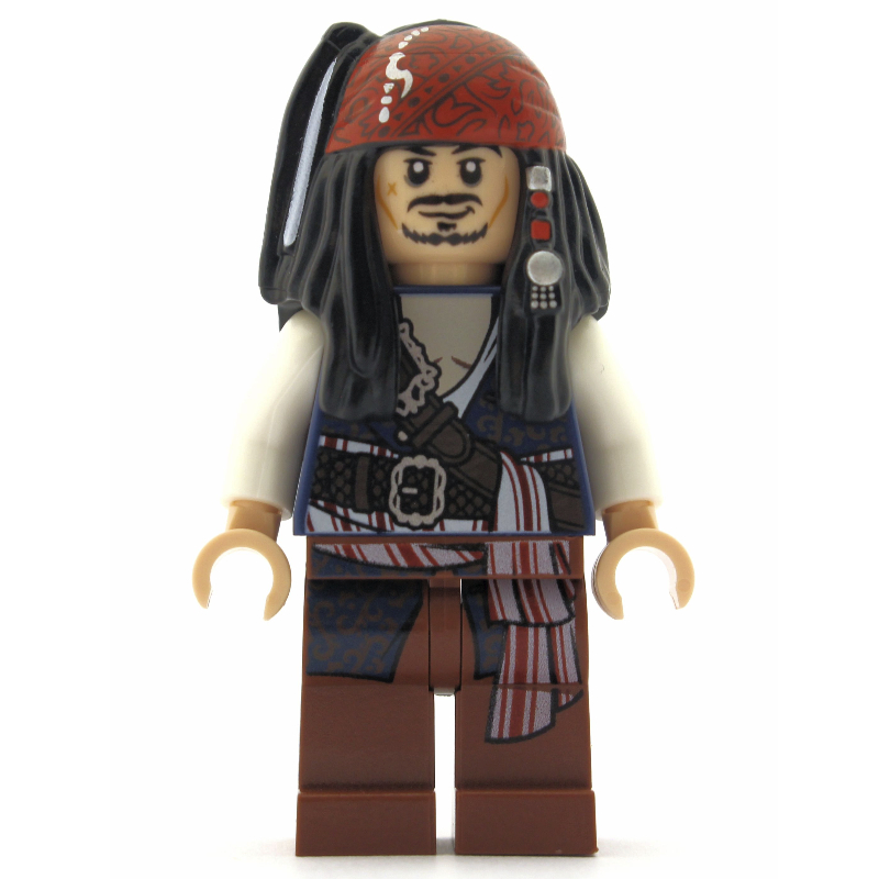 LEGO Captain Jack Sparrow in Filigree Vest (fig-005808)