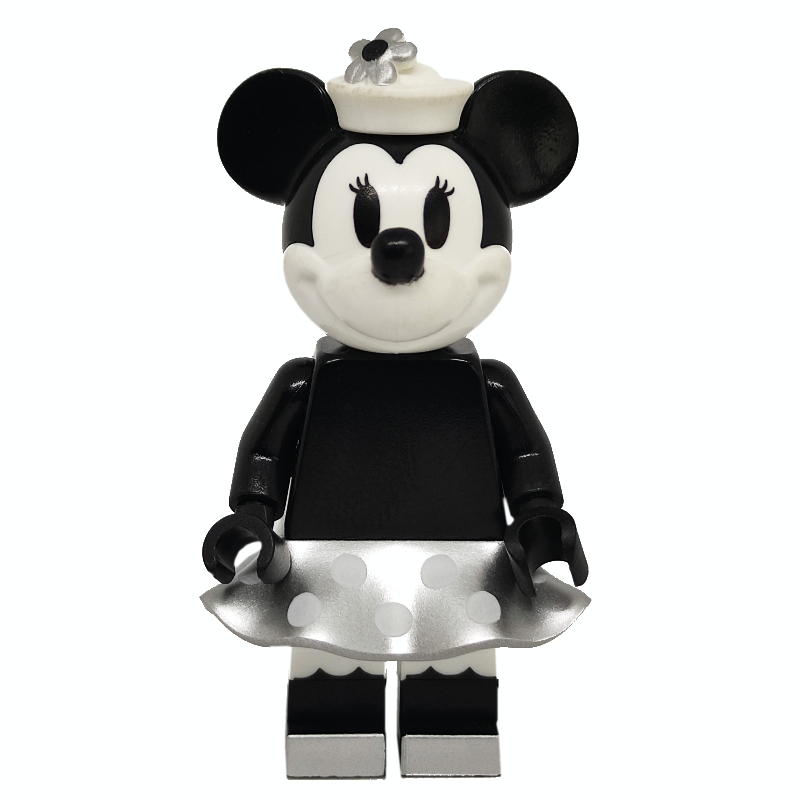 LEGO Minnie Mouse, Black and White (fig-005827)