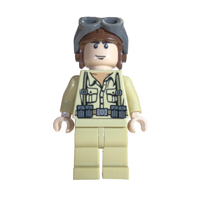 LEGO German Pilot with Helmet and Goggles (fig-005828)