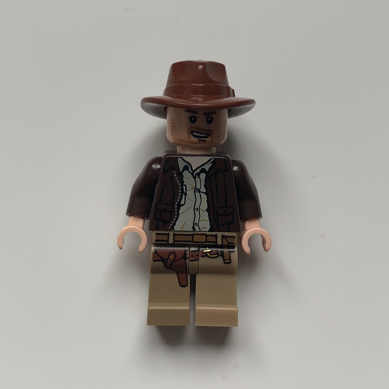 LEGO Indiana Jones with Open Mouth (fig-005837)