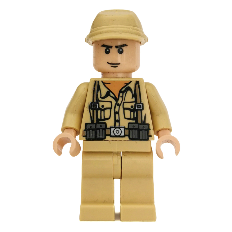 LEGO German Soldier with Smirk (fig-005842)
