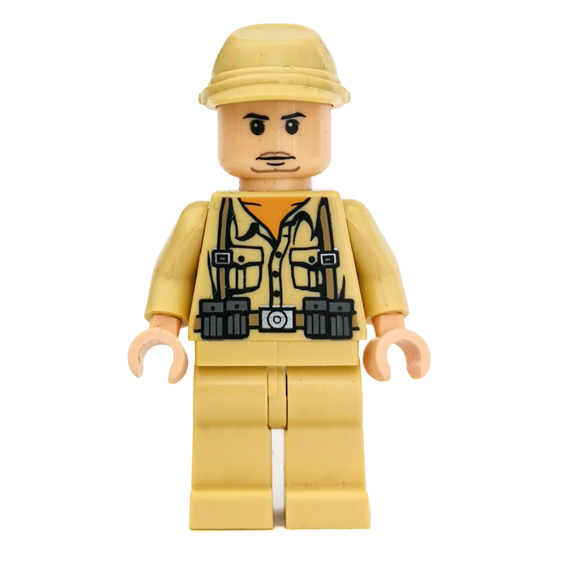 LEGO German Soldier with Thin Mouth (fig-005843)