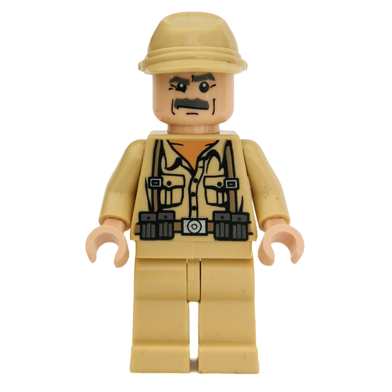 LEGO German Soldier with Moustache (fig-005844)