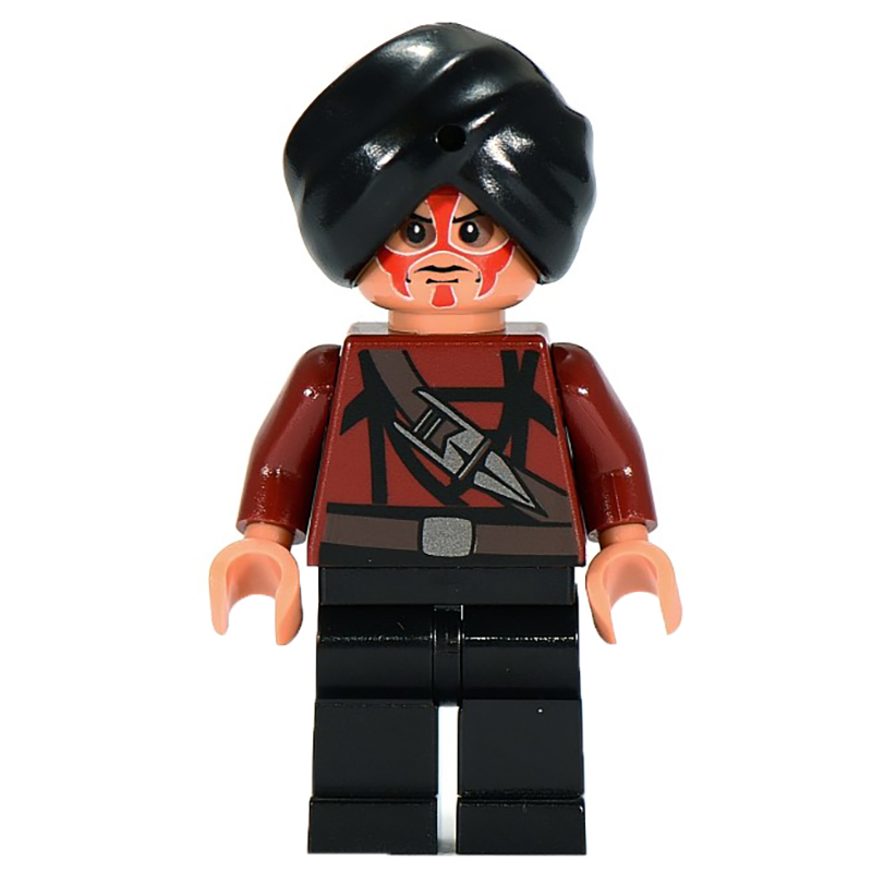 LEGO Temple Guard with Dark Red Shirt (fig-005852)