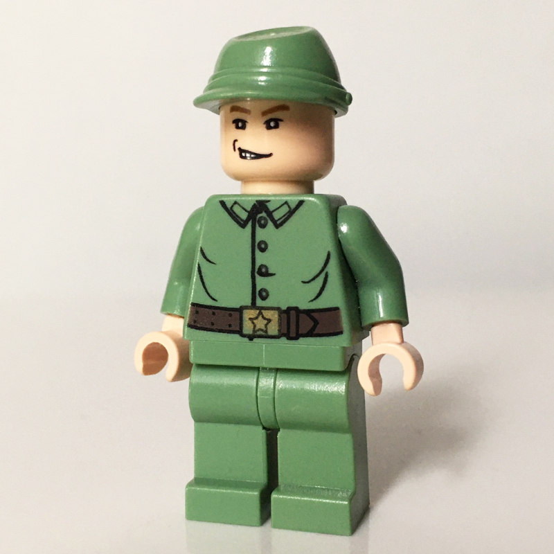 LEGO Russian Guard with Open Mouth Smirk (fig-005856)