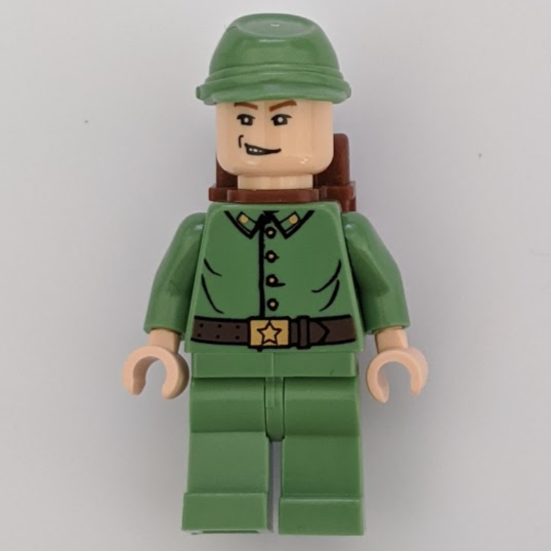 LEGO Russian Guard with Backpack (fig-005858)
