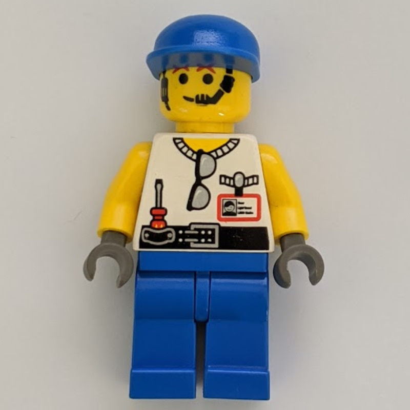 LEGO Grip - Blue Legs (fig-005946)