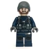 Guard in Dark Bluish Gray Beanie Hat