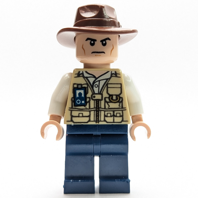 LEGO Vet with Fedora Hat, Stern (fig-005981)