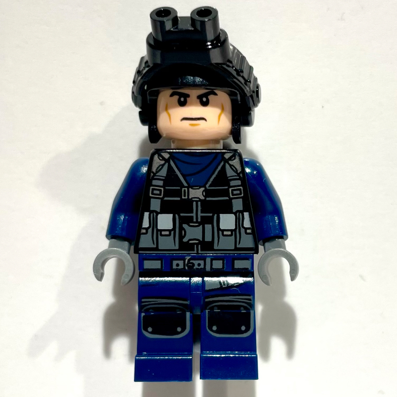 LEGO Guard in Helmet with Night Vision Goggles (fig-006012)
