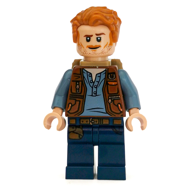LEGO Owen Grady with Backpack (fig-006017)