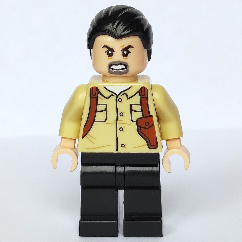 LEGO Vic Hoskins with Black Hair (fig-006019)