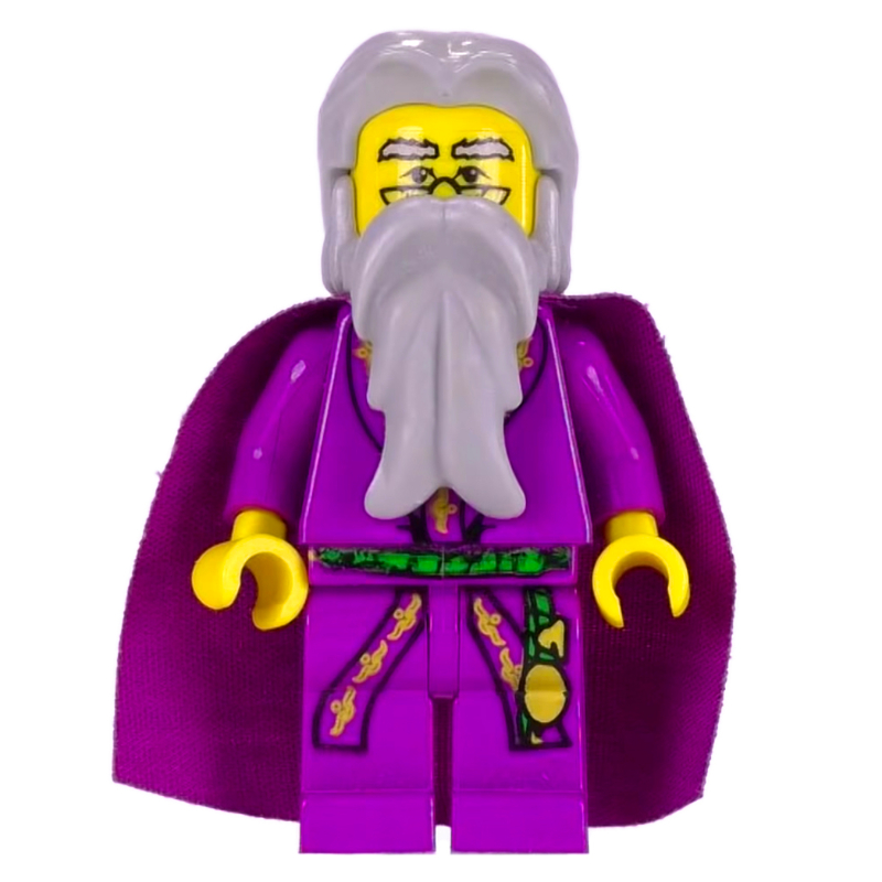LEGO Albus Dumbledore, Yellow Skin, Purple Robes (fig-006056)