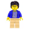 Harry Potter, Yellow Skin, Open Blue Jacket