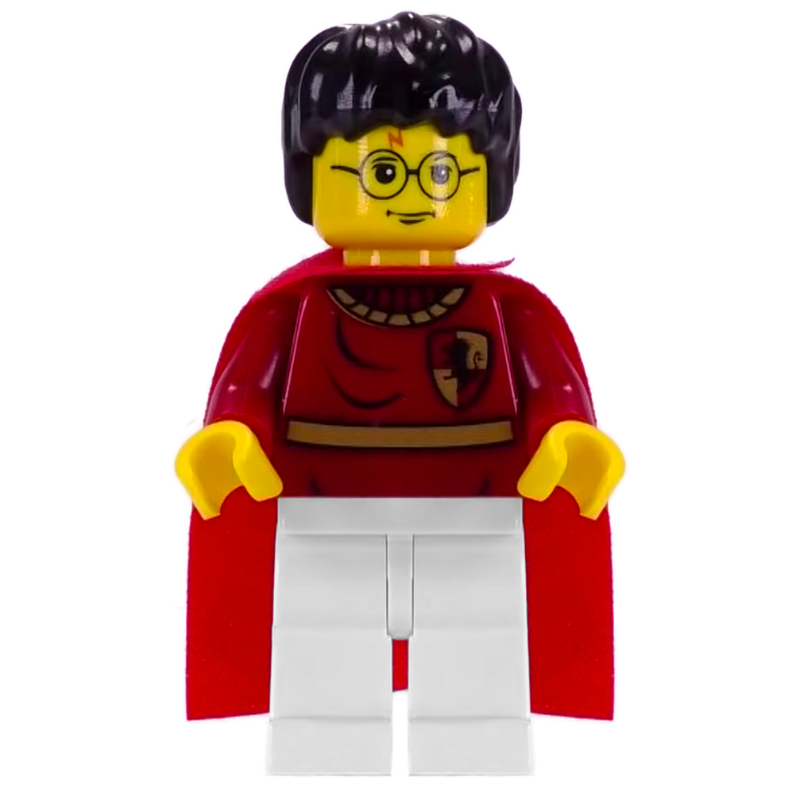 LEGO Harry Potter, Yellow Skin, Dark Red Gryffindor Quidditch Uniform (fig-006068)