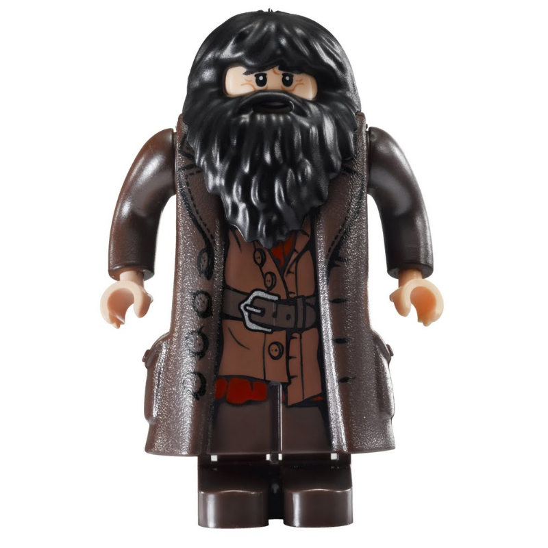 LEGO Rubeus Hagrid, Dark Brown Overcoat (fig-006075)