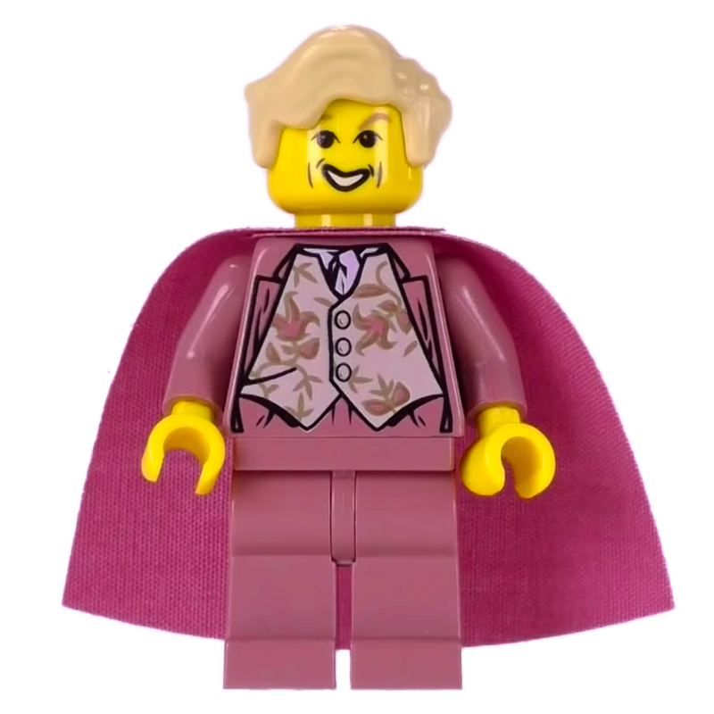 LEGO Professor Gilderoy Lockhart, Sand Red Outfit (fig-006090)