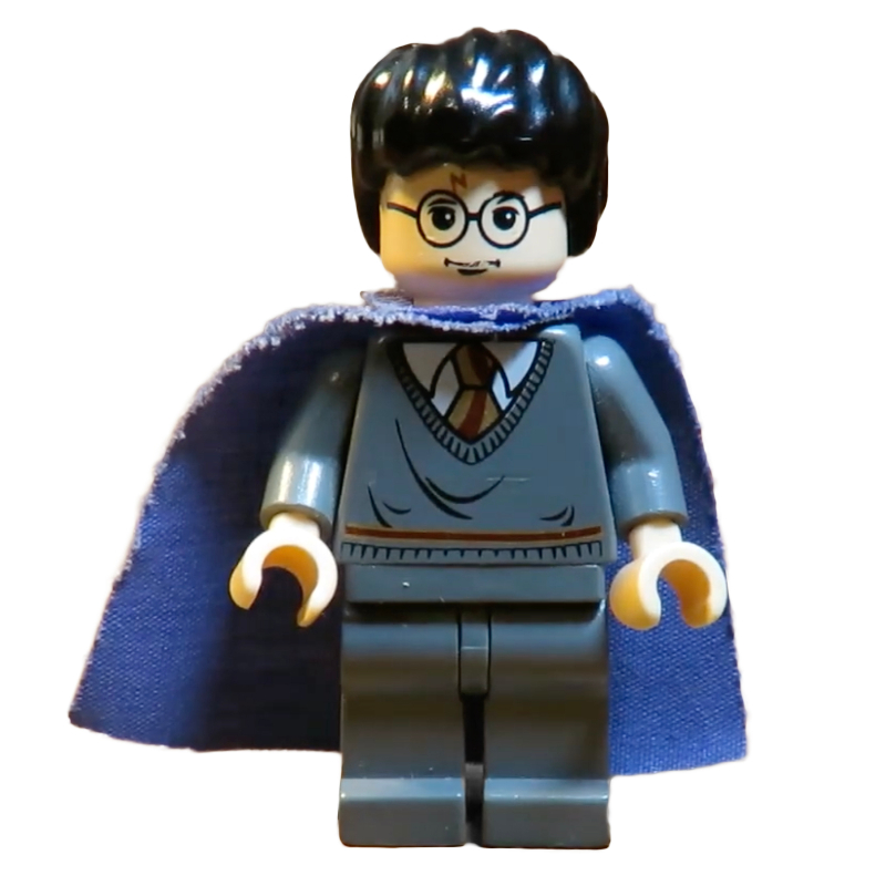 LEGO Harry Potter, Gryffindor Sweater, Violet Cape (fig-006099)
