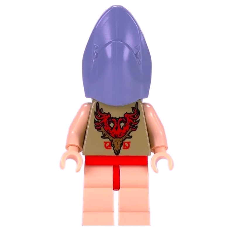 LEGO Viktor Krum, Shark Head, Light Nougat Legs (fig-006103)