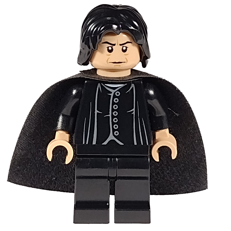 LEGO Professor Severus Snape, Black Vest, Cape (fig-006126)