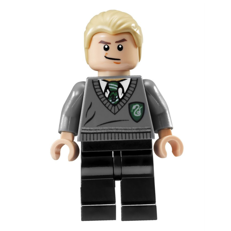 LEGO Draco Malfoy, Slytherin Sweater with Crest (fig-006133)