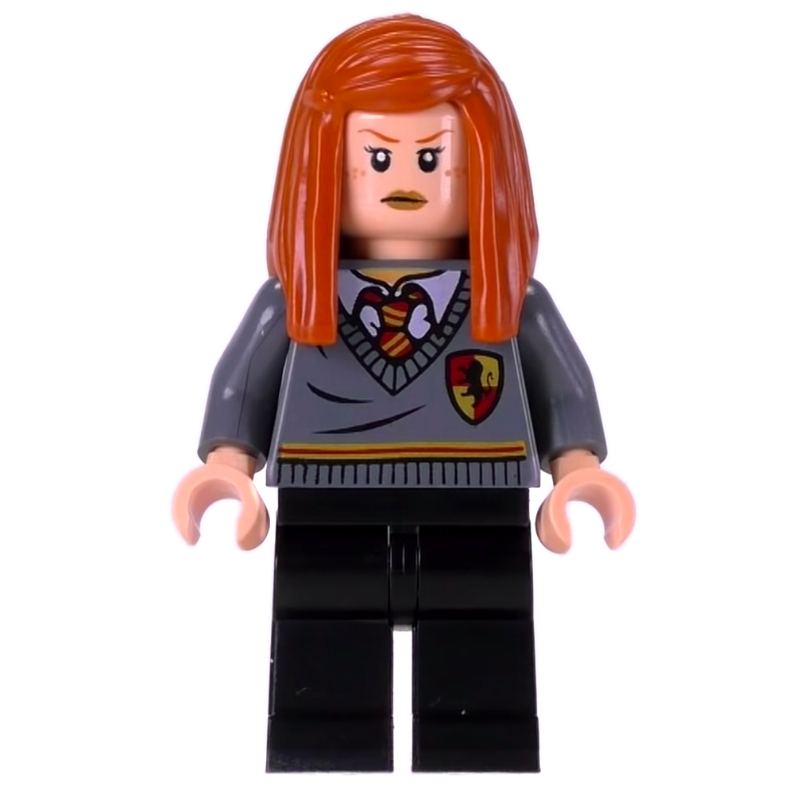 LEGO Ginny Weasley, Gryffindor Sweater with Crest (fig-006134)