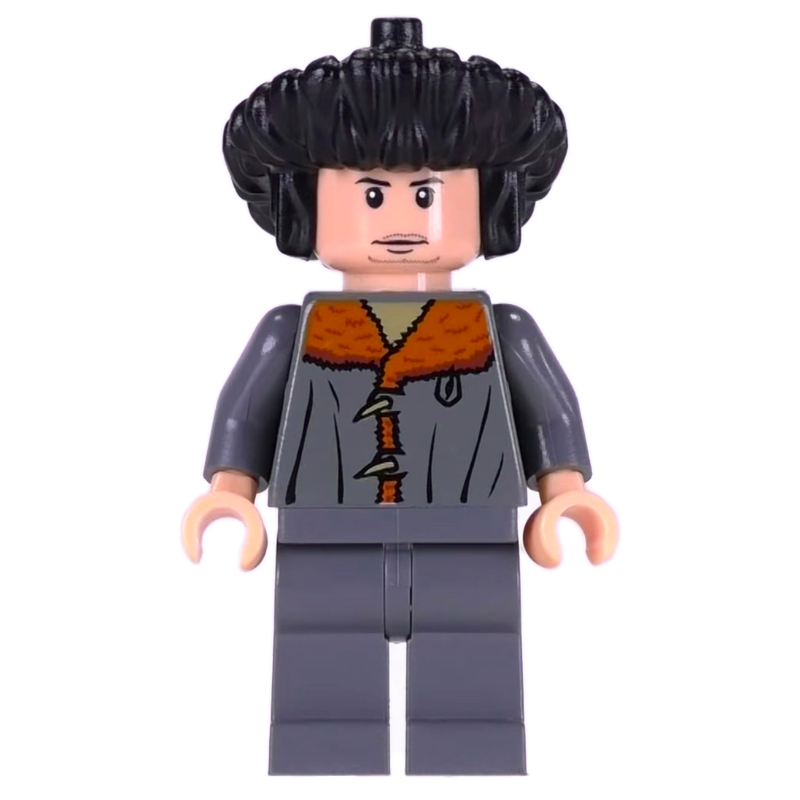 LEGO Viktor Krum, Dark Bluish Gray Outfit, Hat (fig-006142)