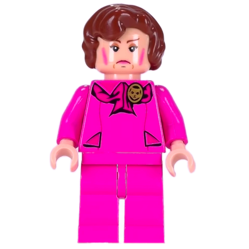 LEGO Professor Dolores Umbridge, Dark Pink Outfit (fig-006152)