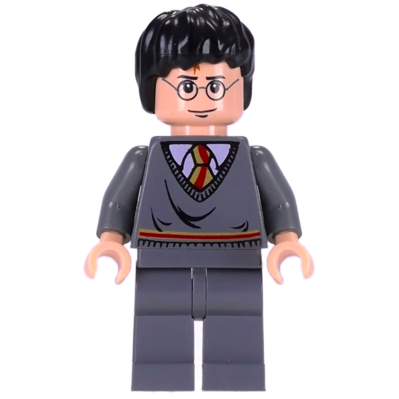 LEGO Harry Potter, Gryffindor Sweater, High Arms on Glasses (fig-006155)
