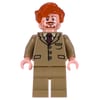 Remus Lupin, Dark Tan Suit, Dark Orange Hair