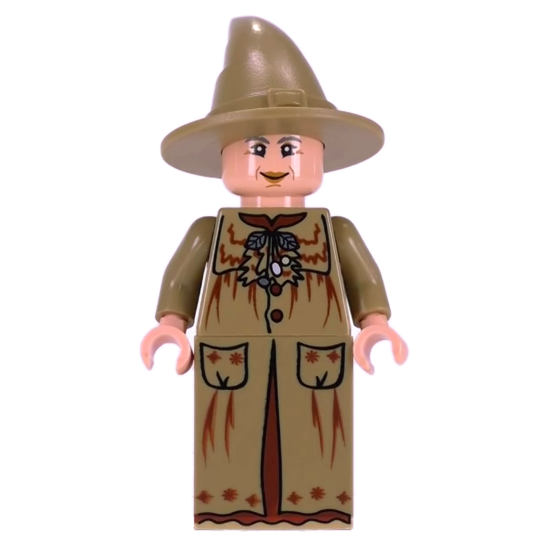 LEGO Professor Pomona Sprout in Dark Tan Robes (fig-006161)