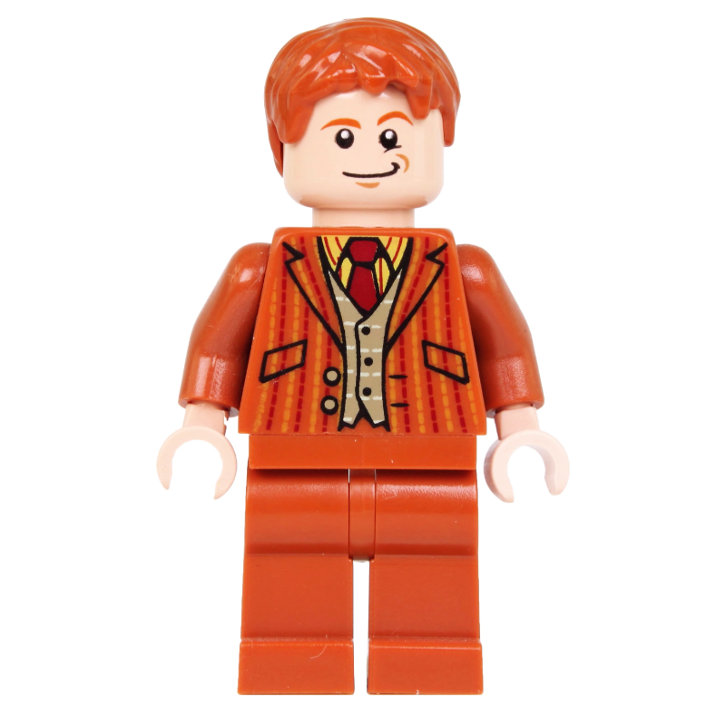 LEGO Fred / George Weasley in Dark Orange Suit (fig-006163)