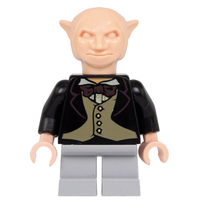 LEGO Goblin, Black Jacket and Light Bluish Gray Legs (fig-006165)