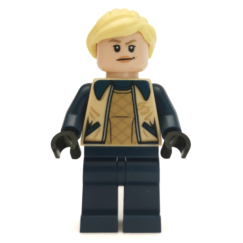 LEGO Fleur Delacour, Tan Jacket with "FD" Monogram (fig-006170)