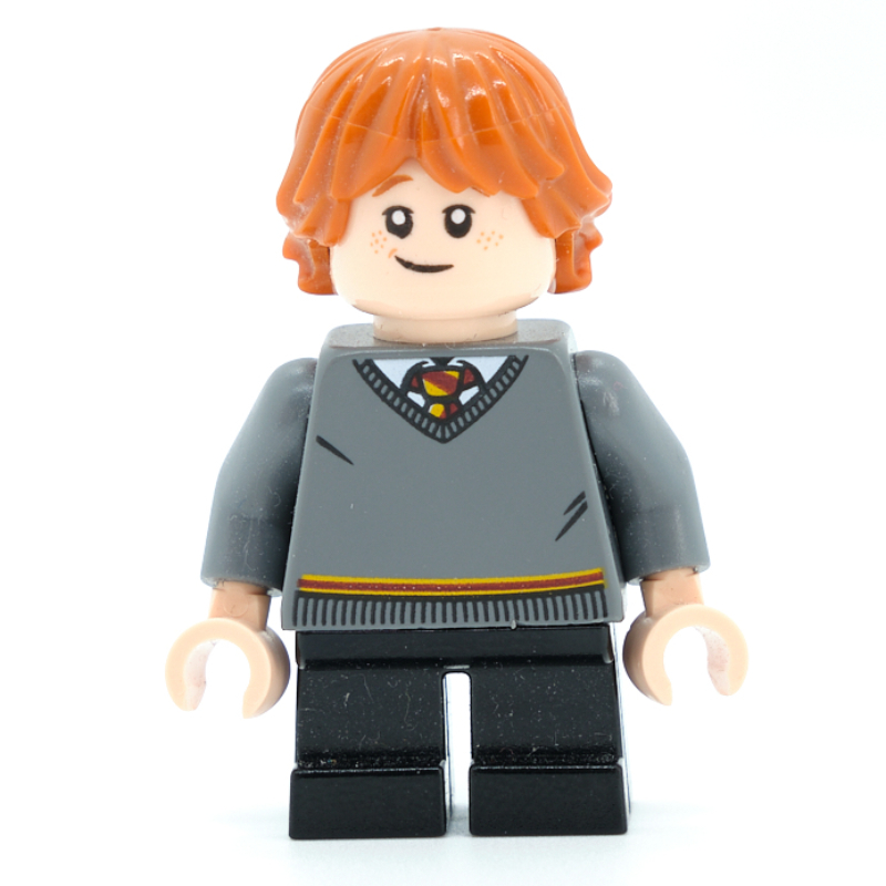 LEGO Ron Weasley, Gryffindor Sweater, Short Legs (fig-006190)
