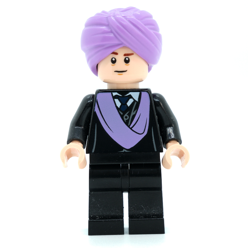LEGO Professor Quirinus Quirrell (Voldemort), Medium Lavender Turban, Black Suit (fig-006191)